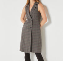 Tweed Vest Dress