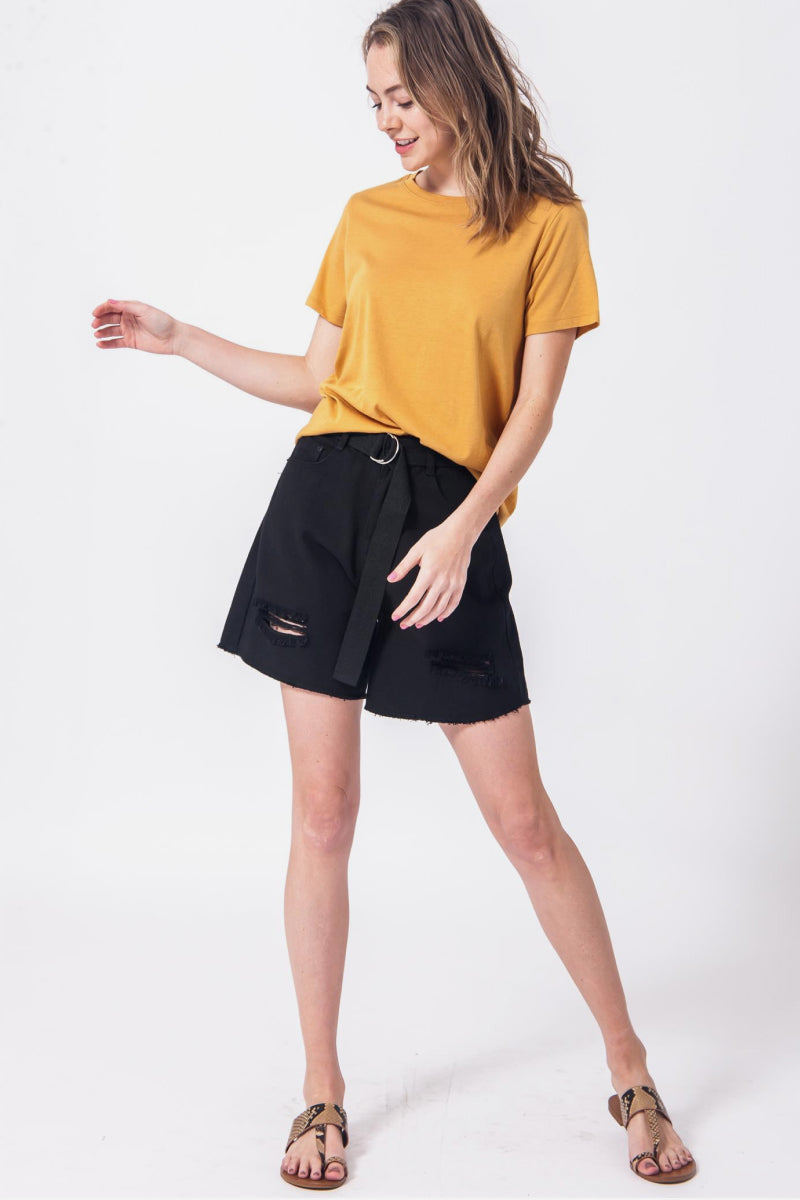 Basic Crew Neck Tee