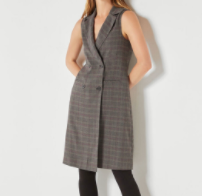 Tweed Vest Dress