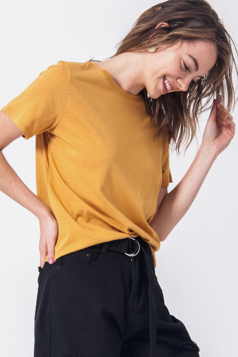Basic Crew Neck Tee
