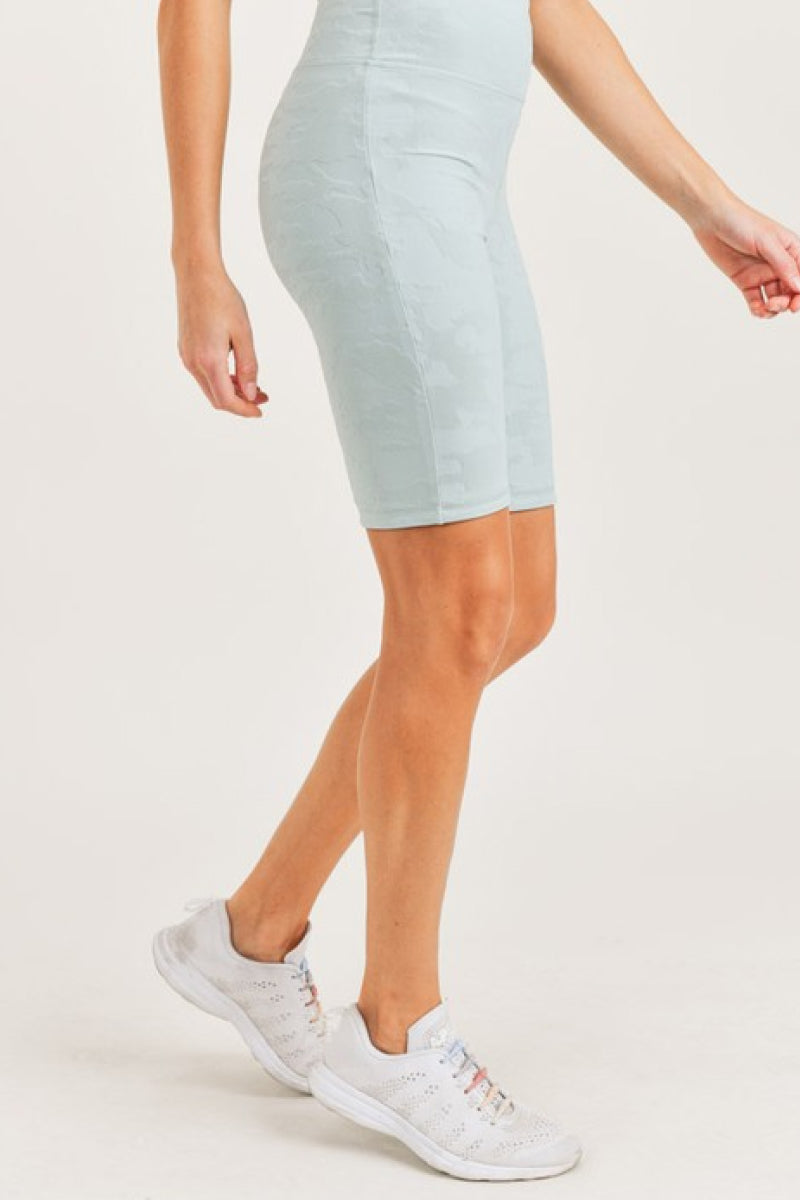 Jacquard Bermuda Biker Shorts