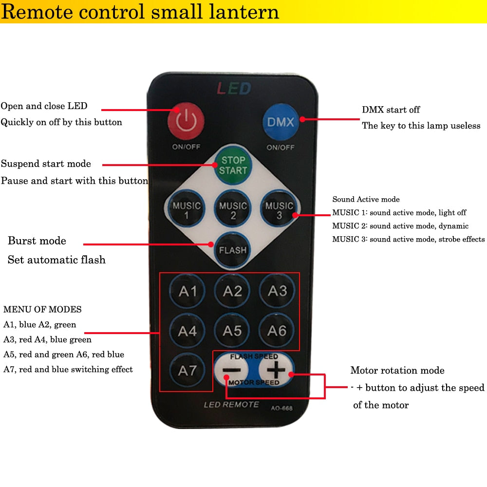 Led Disco Light Stage Lights DJ Disco Ball Sound Activated Laser Projector Effect Lamp Light Music Christmas Party
