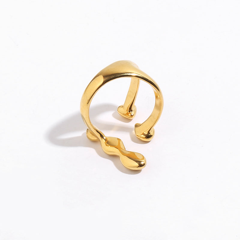 Gold Boned Ring