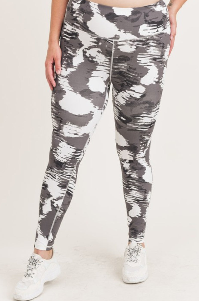White Clouds Highwaist Leggings
