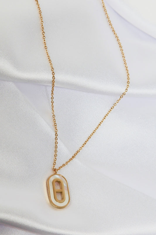 Gold Shell Pendant Necklace