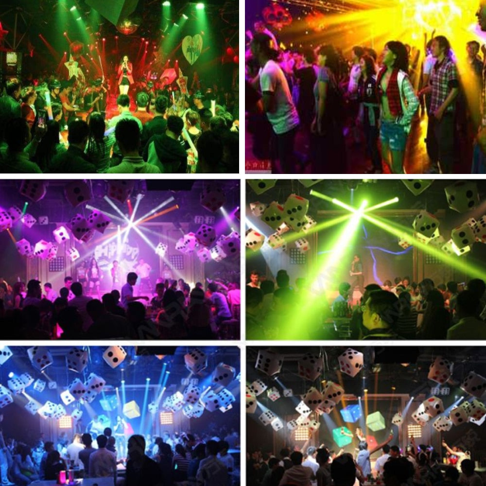 Led Disco Light Stage Lights DJ Disco Ball Sound Activated Laser Projector Effect Lamp Light Music Christmas Party