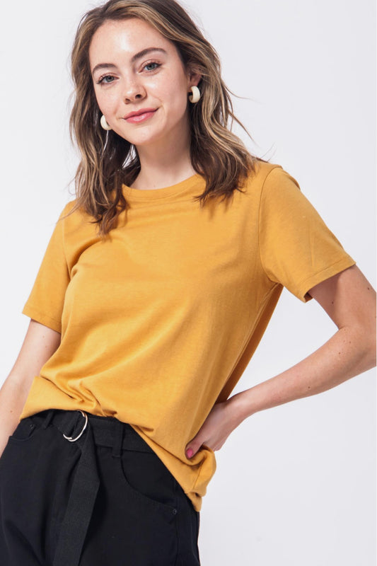 Basic Crew Neck Tee