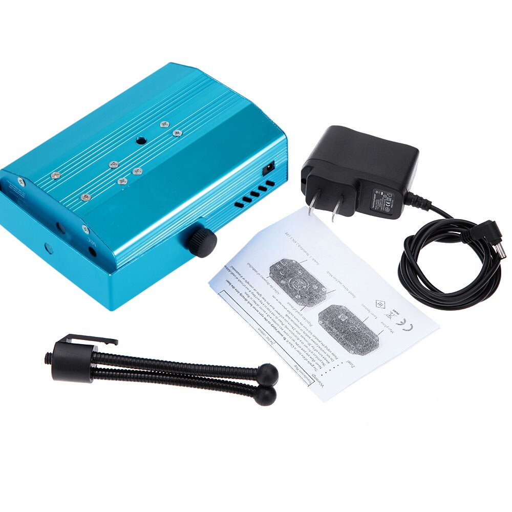 Mini LED Laser Projector Christmas Decorations Laser Disco Light Laser Light Dj Voice-activated DJ Disco Xmas Party Club Light