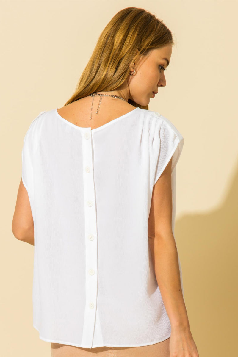 Relaxed Roll Sleeve Tee