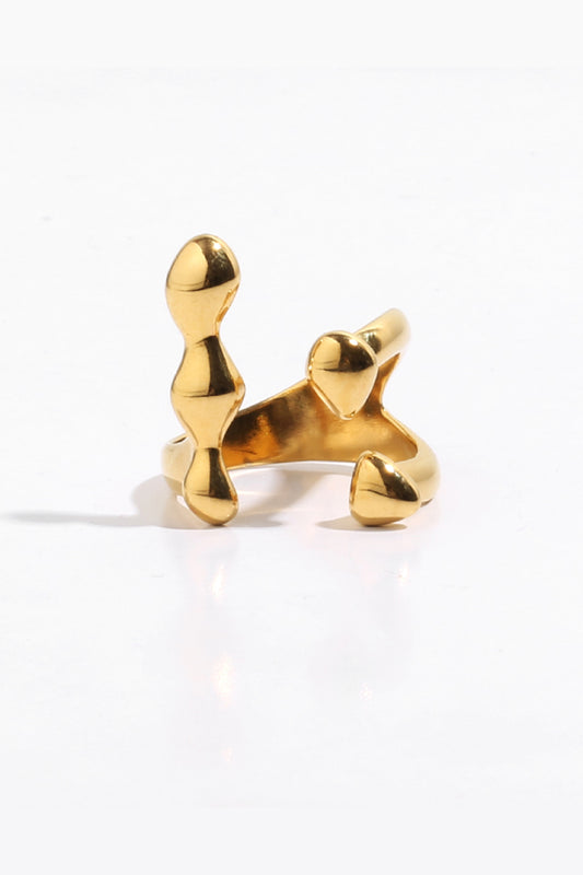 Gold Boned Ring